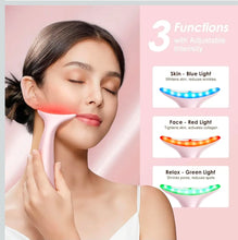 Cargar imagen en el visor de la galería, Máquina de Belleza Portátil Para Masajear Rostro y Cuello