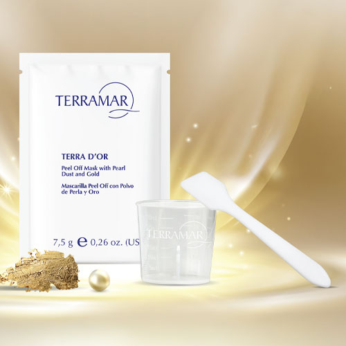 Terramar Mascarillao Peel Off Con Polvo de Perla y Oro