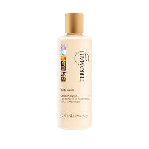 Terramar Crema Corporal Con Extractos de Almendras, Coco y Algas Rojas