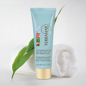Terramar Gel Humectante para Pies con Extractos de Menta