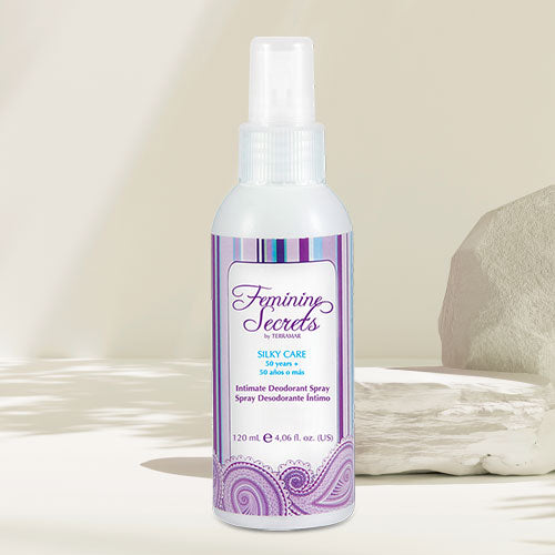 FEMININE SECRETS SILKY CARE 50 AÑOS O MÁS SPRAY DESODORANT