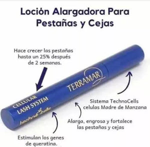 Terramar Cellular Lash System Loción para Pestañas y Cejas con Efecto Alargador