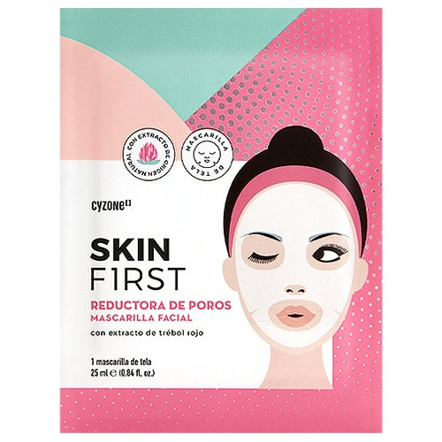 Cyzone Skin First Mascarilla Facial De Tela Reductora De Poros