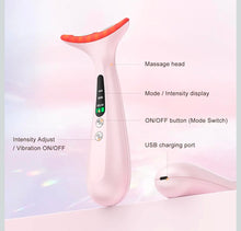 Cargar imagen en el visor de la galería, Máquina de Belleza Portátil Para Masajear Rostro y Cuello
