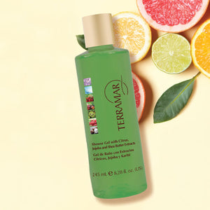 Terramar GEL DE BAÑO Con Extracto Cítricos, Jojoba y Karité